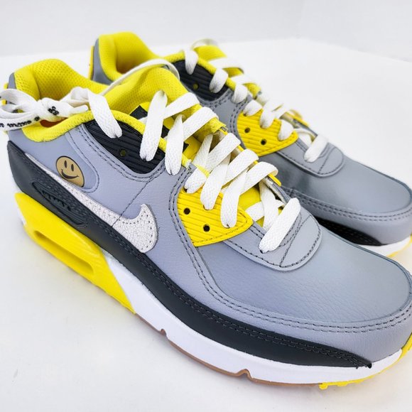 Nike Air Max 90 LTR (GS) Women's Sneaker Shoe Limited Edition Grey DQ0570-001 - Picture 11 of 16